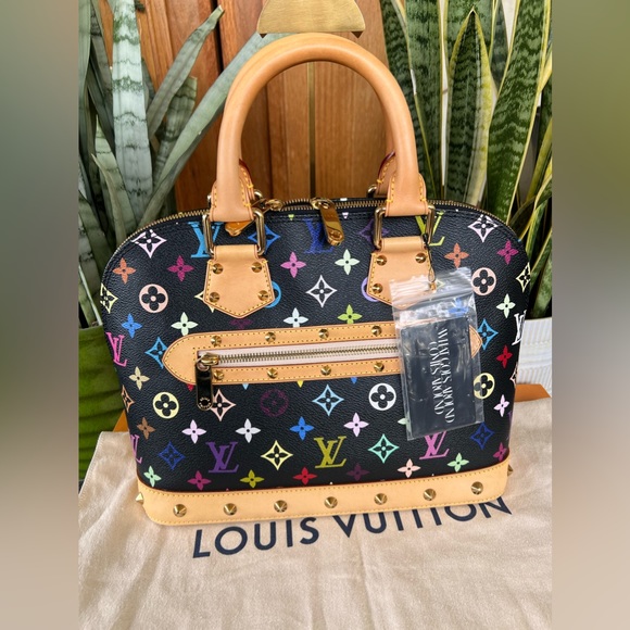 🔥🔥Louis Vuitton Monogram Multicolore Alma COA READY🔥🔥 - Picture 3 of 17